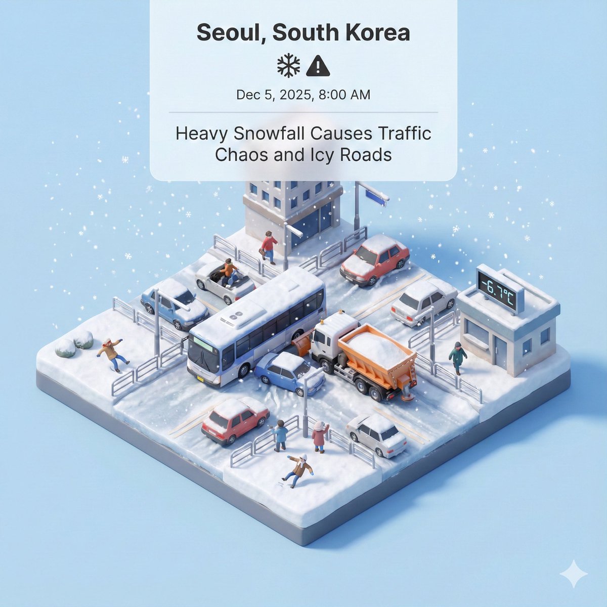 Generating Visuals from Real-Time Korean News — example 1