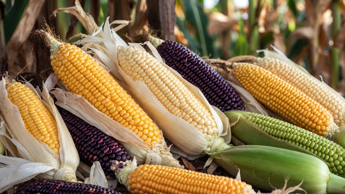 Rainbow Corn Harvest Wallpaper — example 1