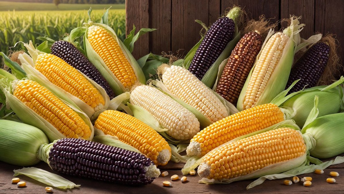 Rainbow Corn Harvest Wallpaper — example 2
