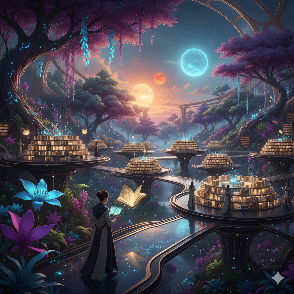 Futuristic and Underwater Scene Concepts — example 1