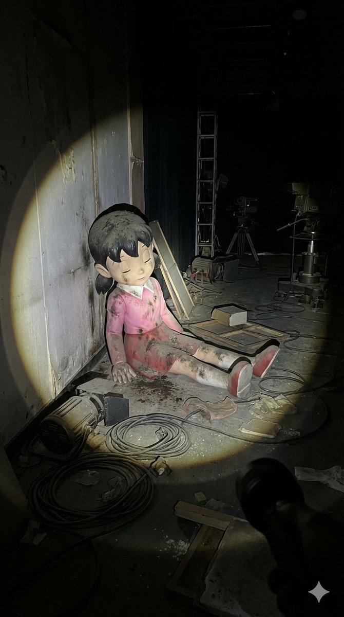 Abandoned Promotional Statue Conversion Prompt — example 3