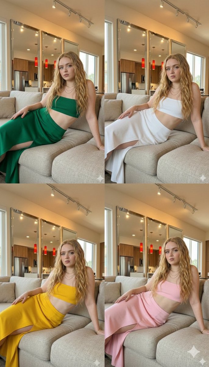 Multi-Celebrity Clone Fashion Collage Scenarios — example 1