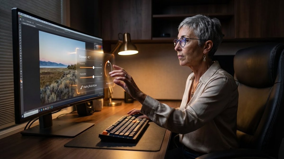 Professional Photo Editor HUD Prompt — example 1