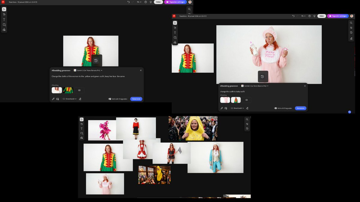 Outfit Swapping Workflow with Reference Images — example 1