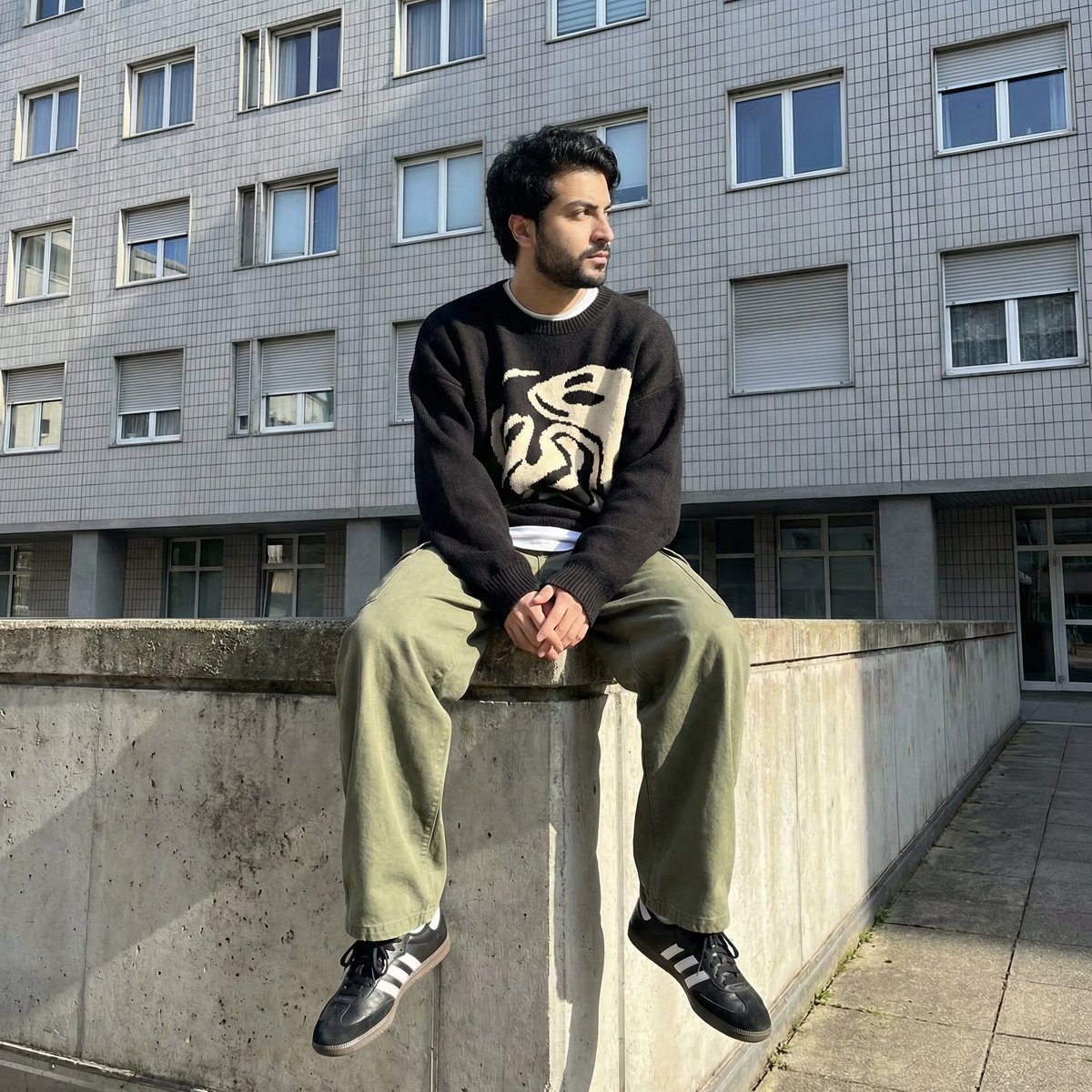 Photorealistic Urban Portrait from Reference Image — example 1