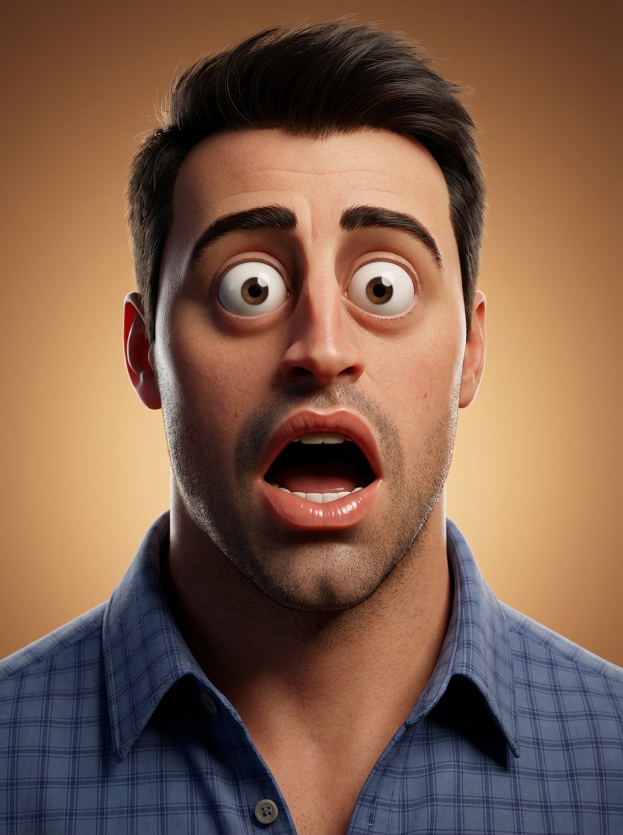 Hyper-Expressive 3D Cartoon Portrait from Photo Reference — example 4