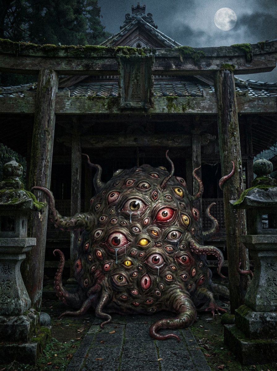 Creepy Monster Image Generation Prompt — example 1
