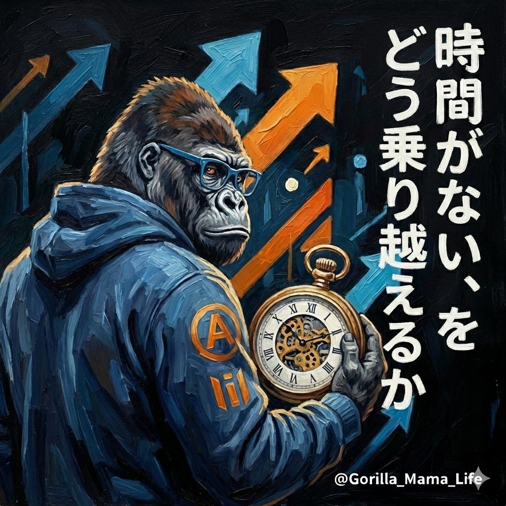 Action-Packed Gorilla Illustration Prompt — example 2