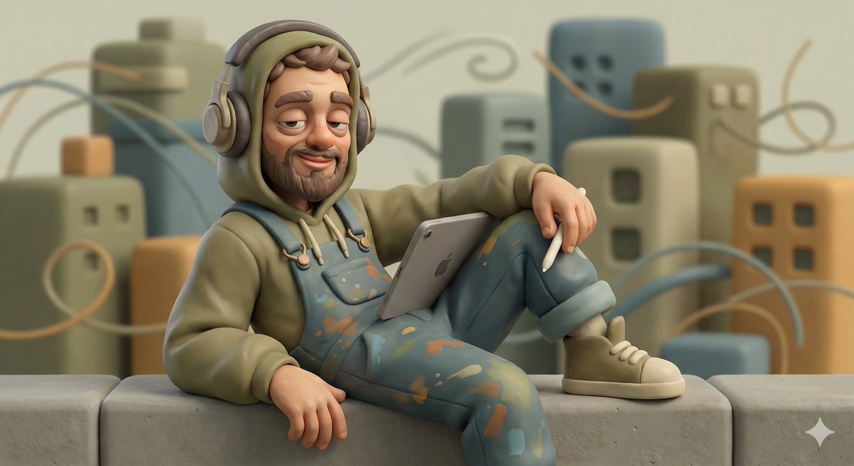 Stylized Character Illustration Template — example 1