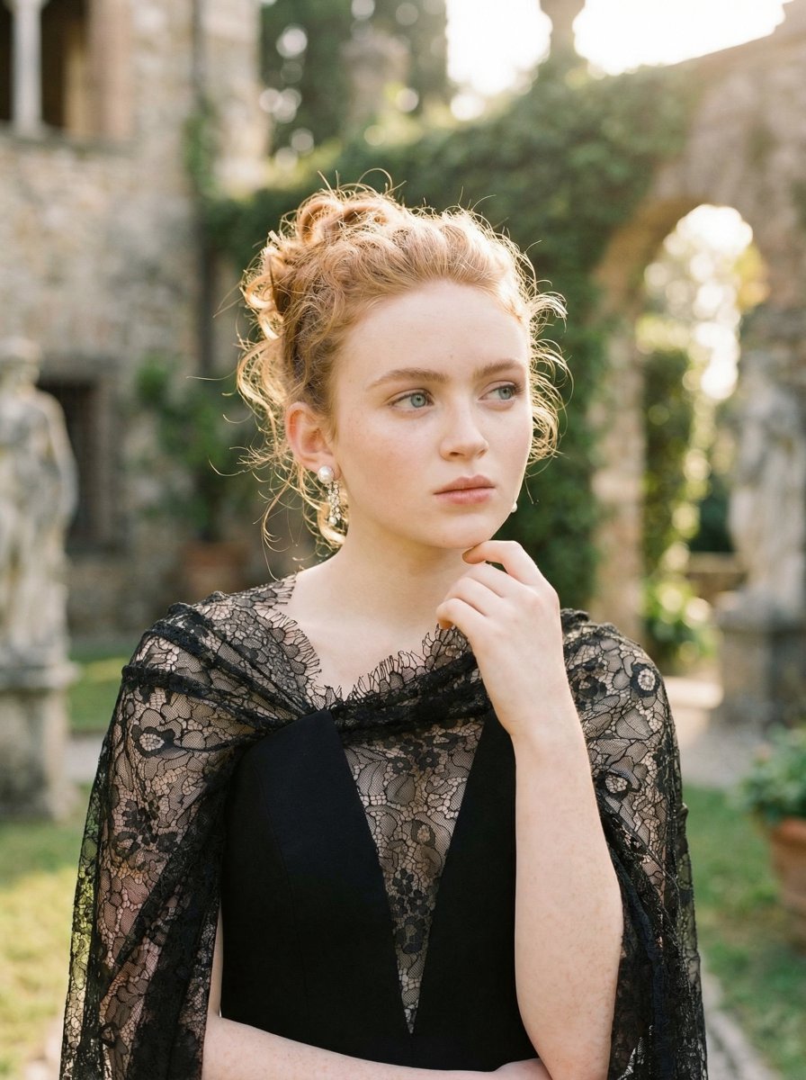 Sadie Sink Fine Art Editorial Portrait — example 2