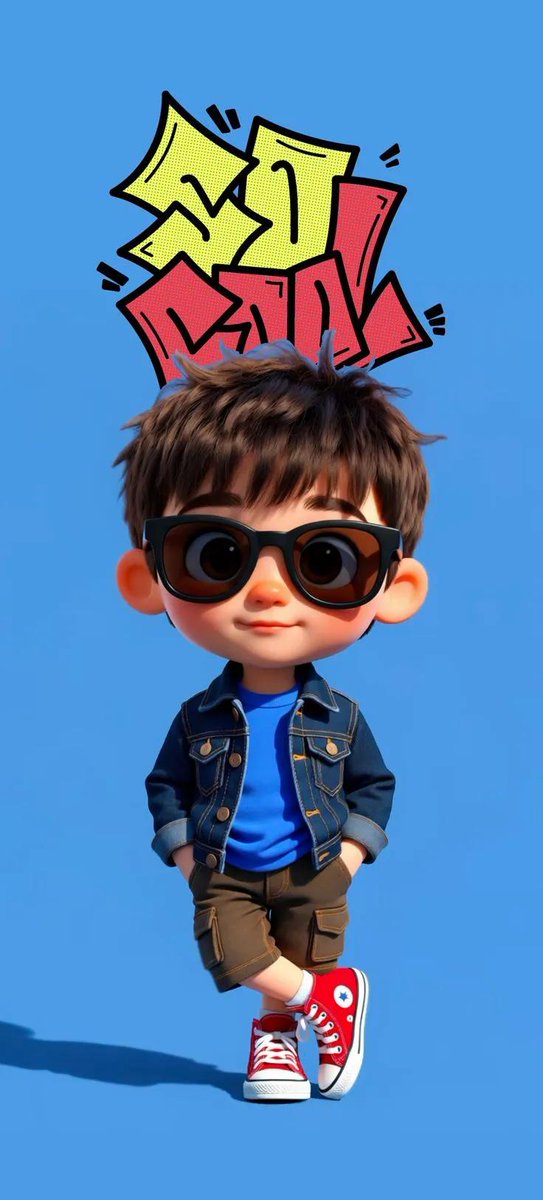 3D Cartoon Character: Hip-Hop Boy in Pixar Style — example 2