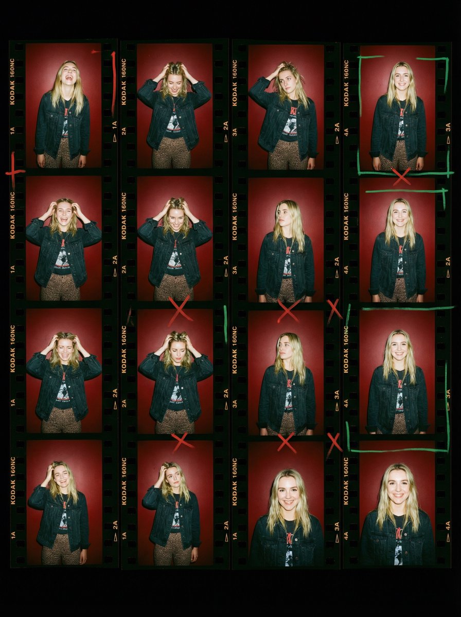 2000s Analog Film Contact Sheet Portrait Prompt — example 2
