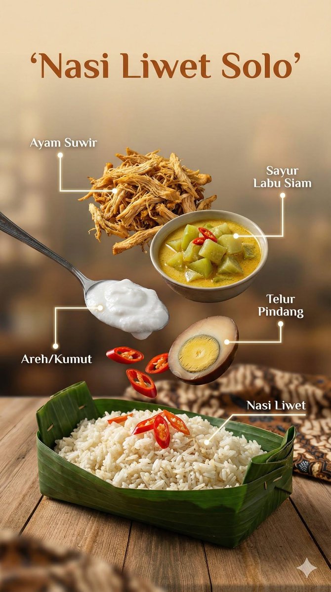 Ultra-realistic cinematic food photography of Indonesian dish
