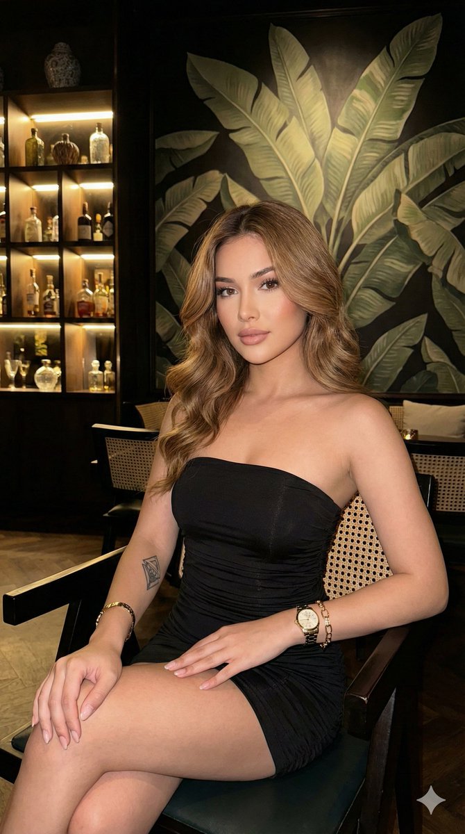 Ultra-realistic portrait in a luxury lounge — example 1