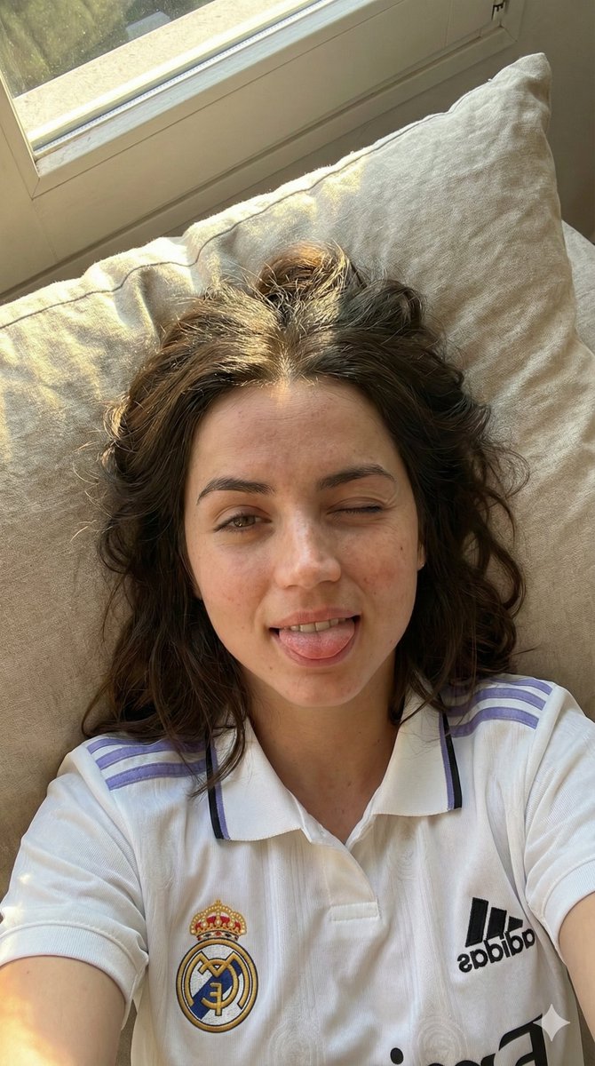 JSON Prompt for Scarlett Johansson in Real Madrid Kit (Candid Selfie) — example 1