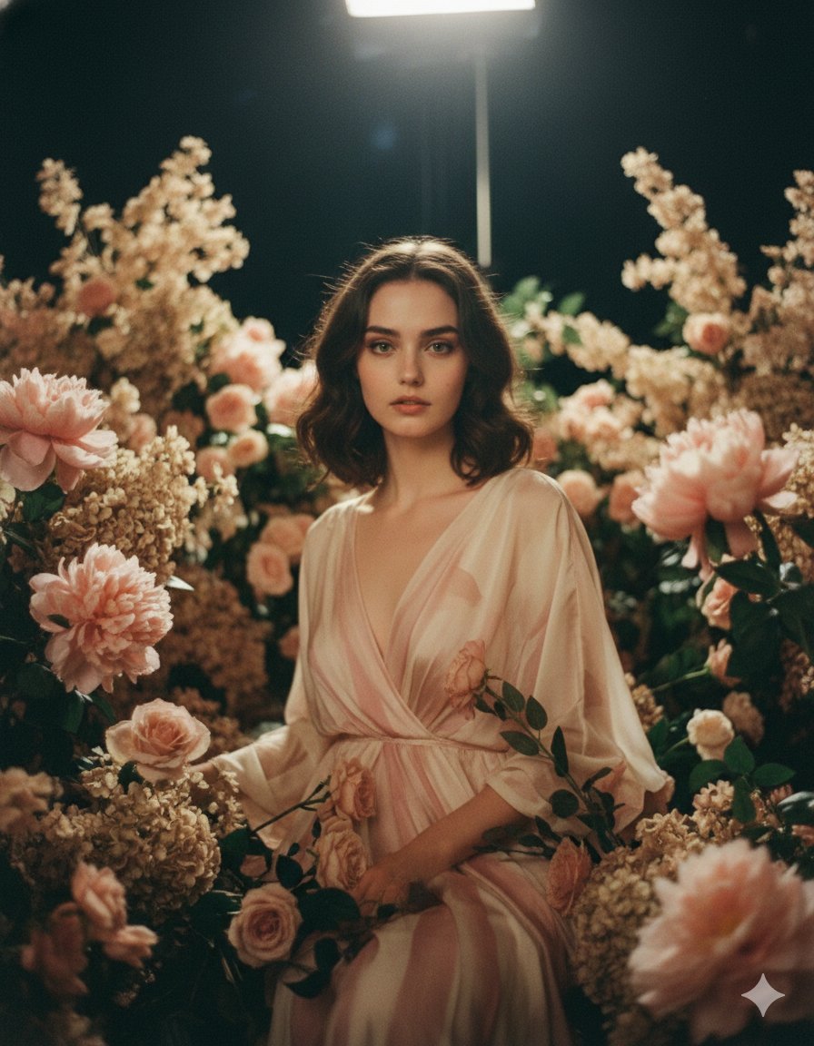 Four Prompts for Ultra-Realistic Female Portraits (Dubai, Floral, 90s, Western) — example 2