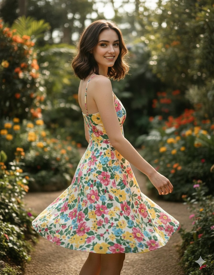 Four Prompts for Ultra-Realistic Female Portraits (Dubai, Floral, 90s, Western) — example 4
