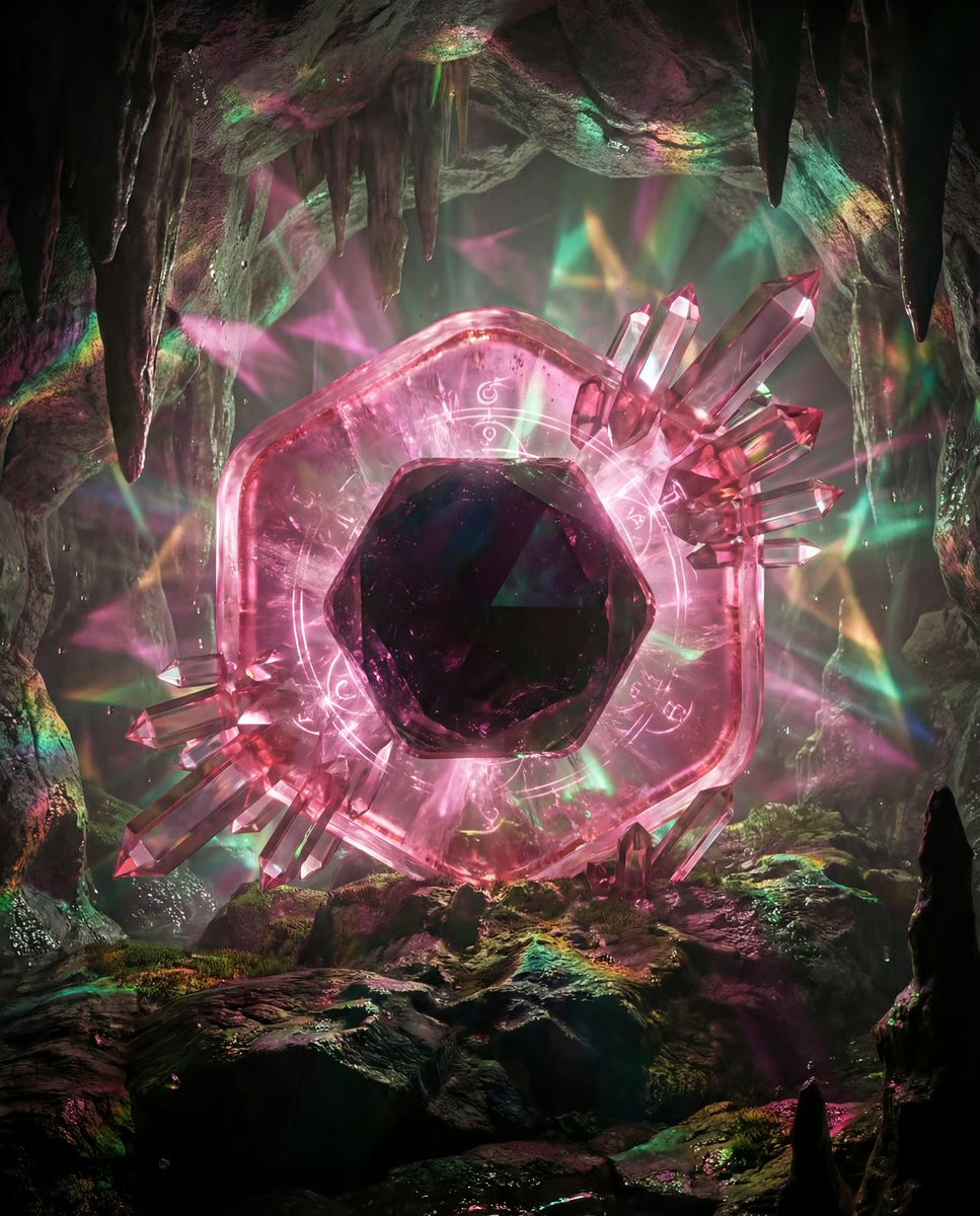 Photorealistic Crystal Logo Generation — example 4