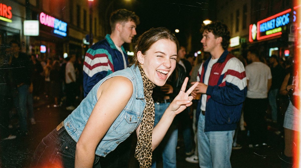 Vintage 2000s Disposable Camera Style Template — example 3