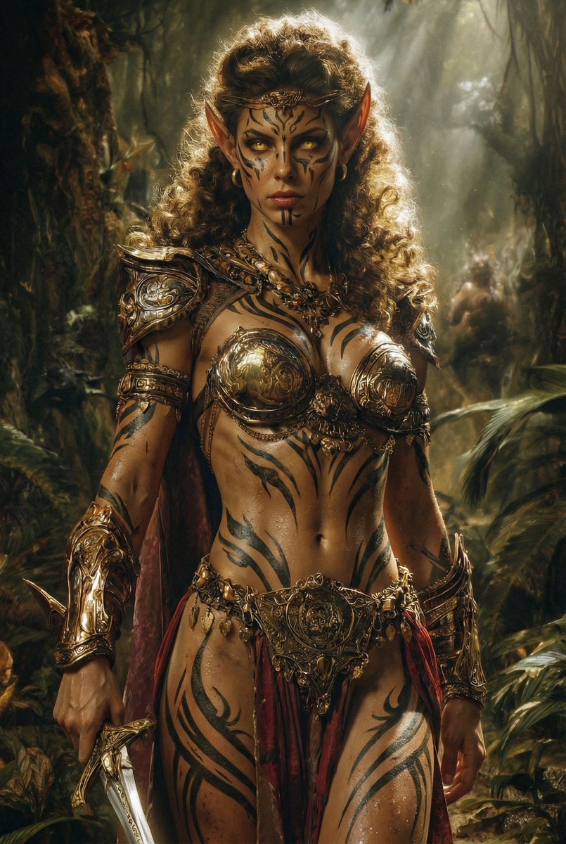 Image Editing Prompt: Add Tribal Warpaint — example 1