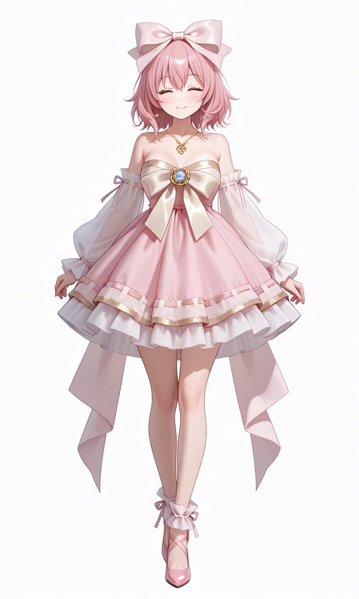 Cute Ribbon Coordinate Fashion Prompt — example 1