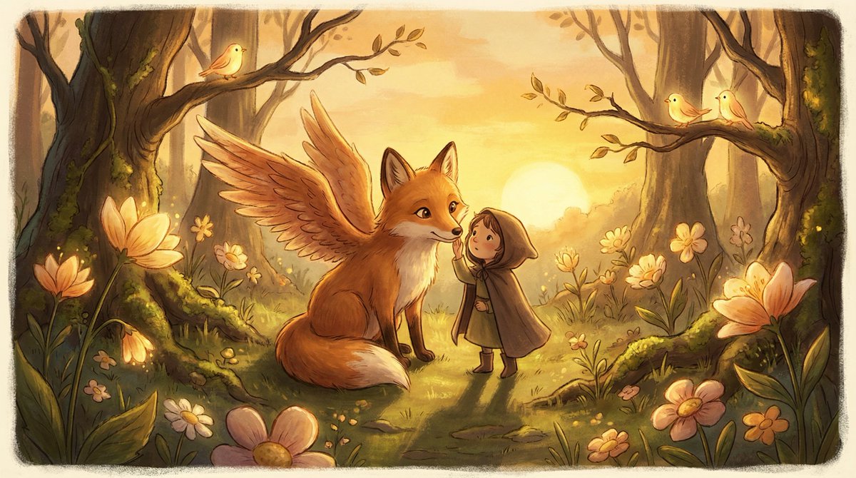 Golden Hour Storybook Rendering Template — example 2