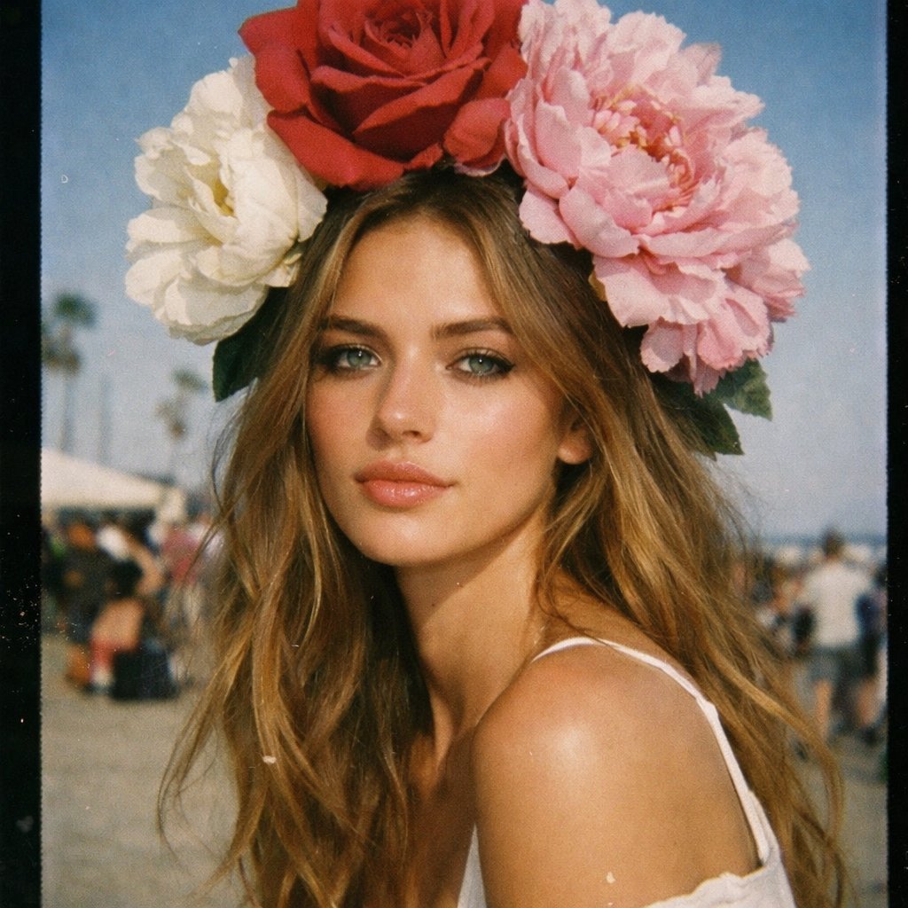 Disposable Photography Style Fashion Model Portrait — example 2