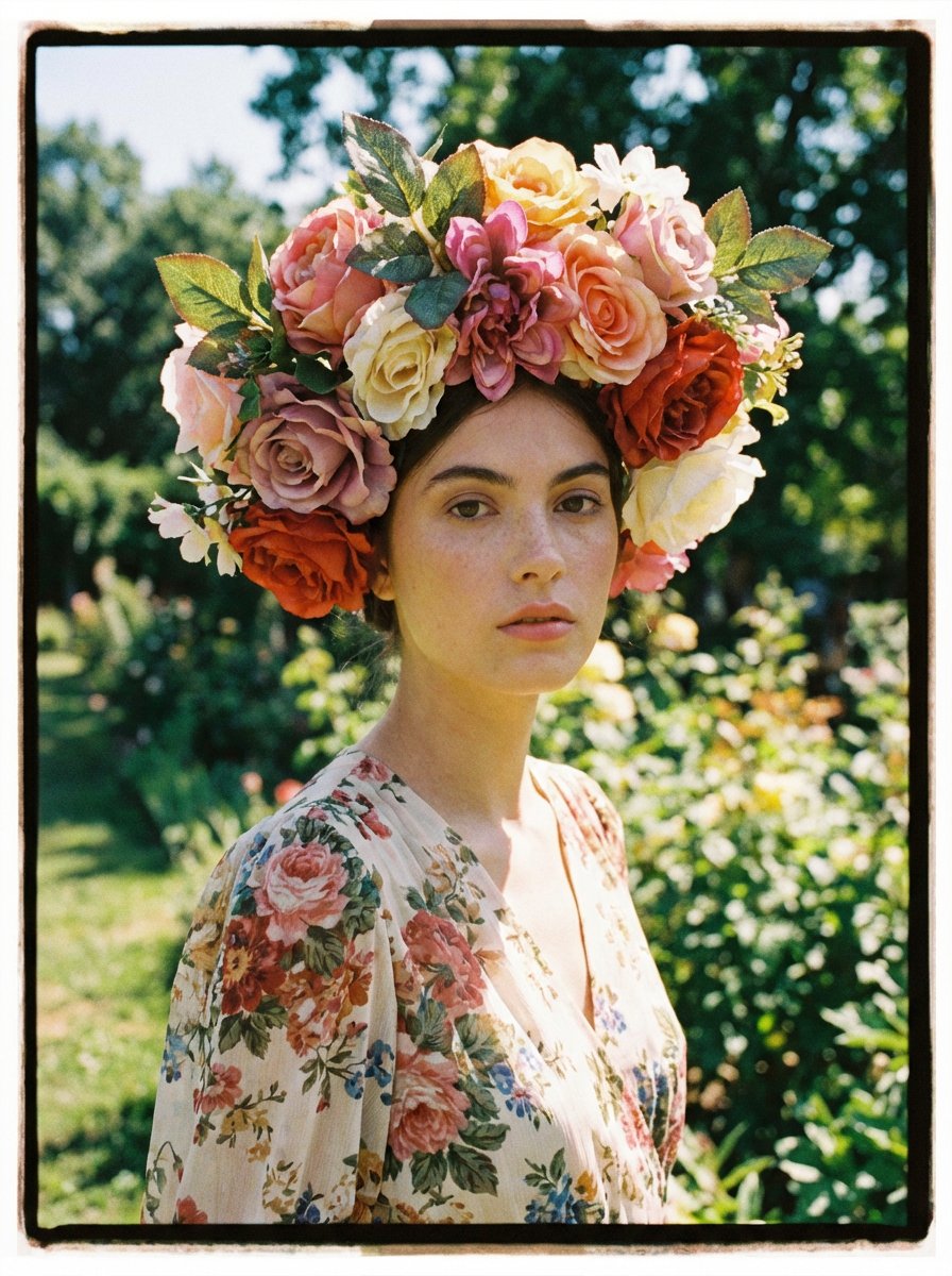 Disposable Photography Style Fashion Model Portrait — example 3