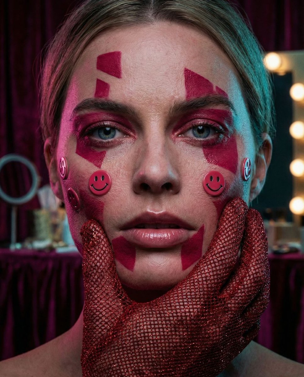 Cyberpunk Geisha Macro Portrait — example 2