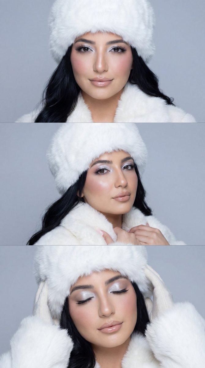 Luxury Winter Couture Beauty Editorial — example 1