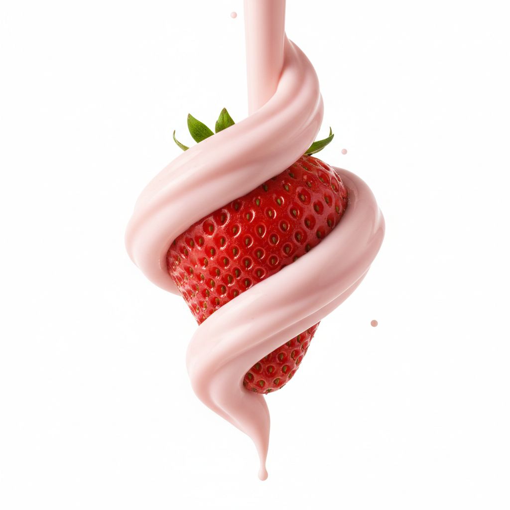 Macro Food Photography of Blueberries and Yogurt — example 2
