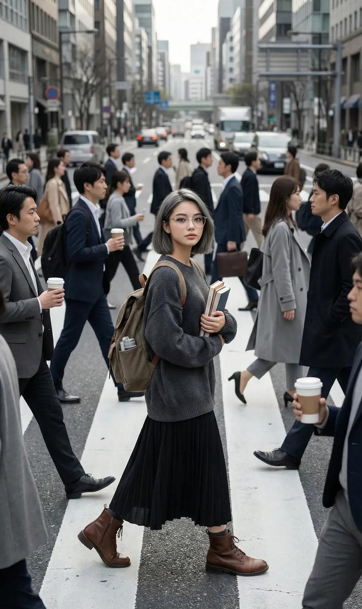 Cinematic Street Photography Shot with Motion Blur — example 1