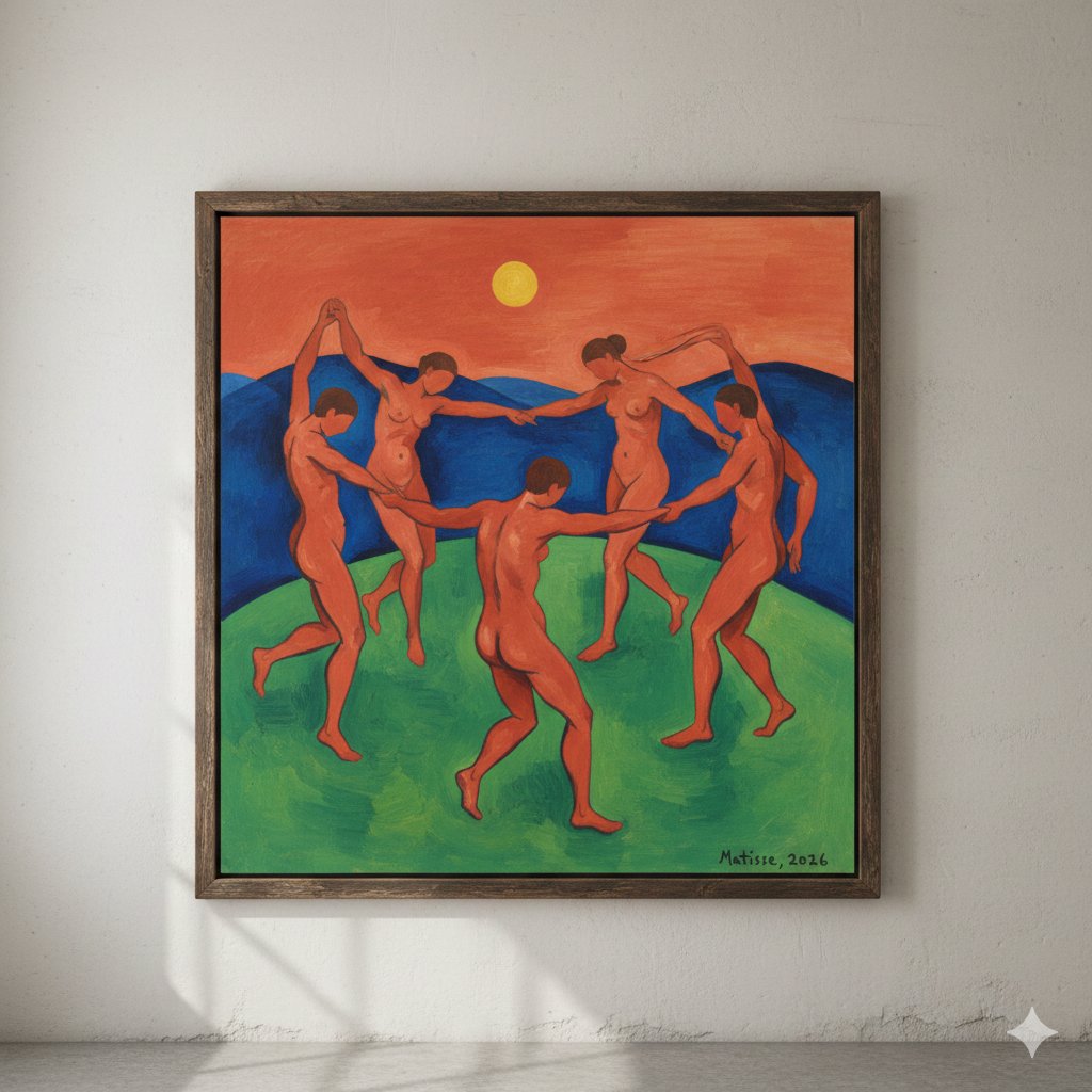 Matisse's Dance Style Image Generation — example 1