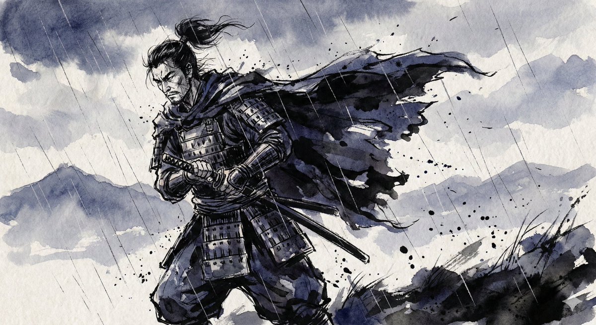 Ink and Wash Illustration Generator — example 2