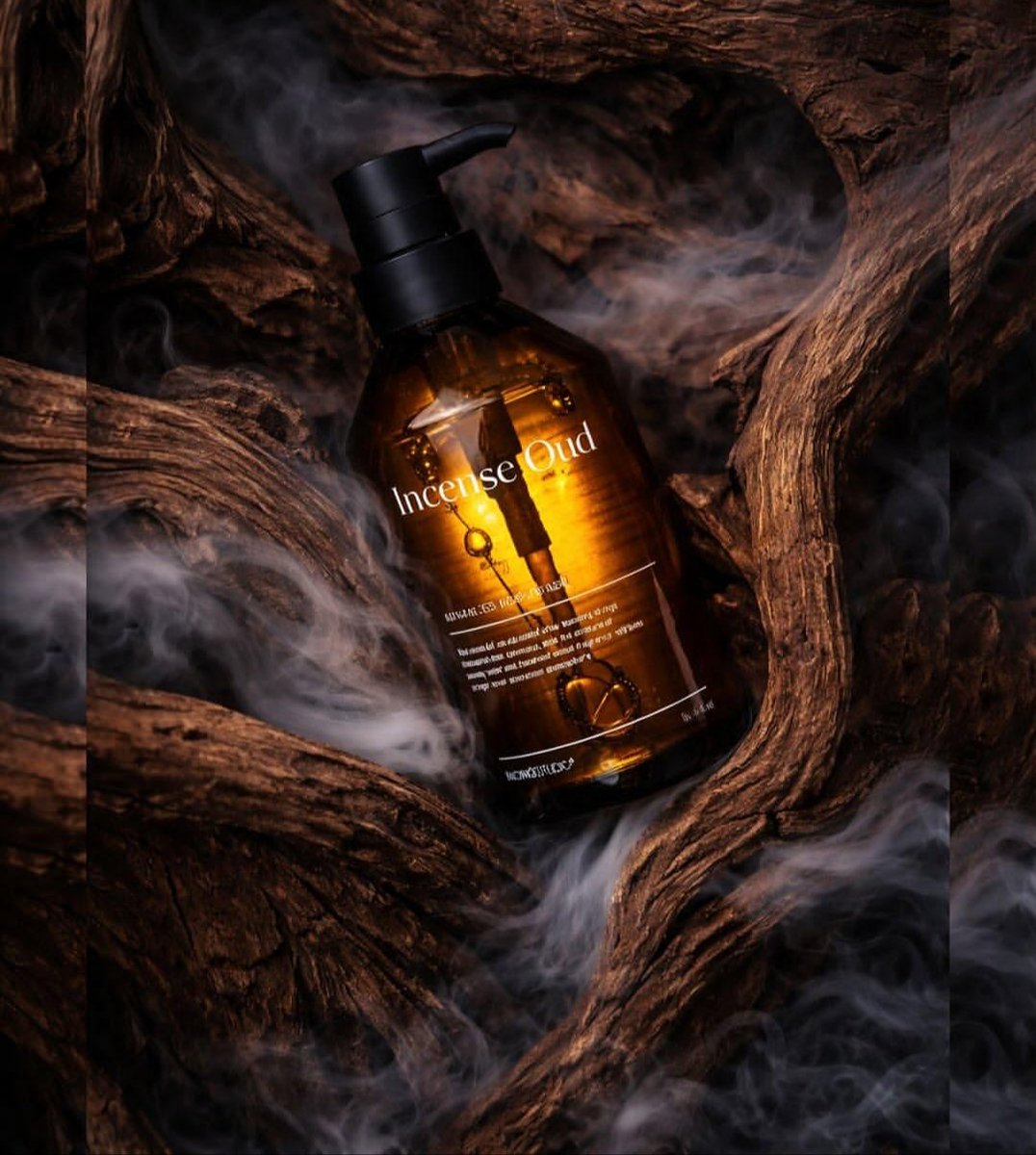 Ultra-Realistic Luxury Perfume Ad — example 3