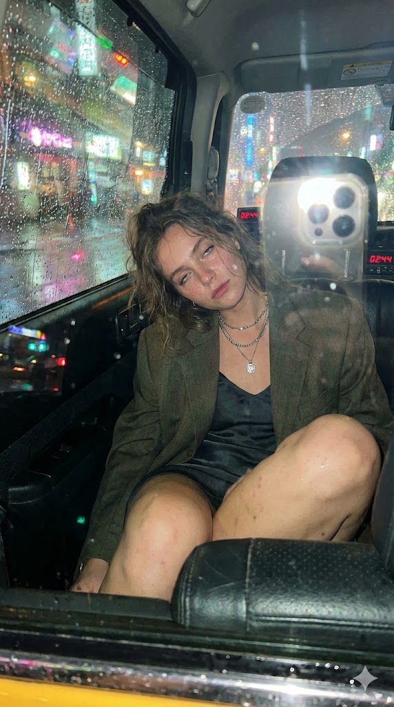 Candid Taxi-Ride Dump Photography — example 1