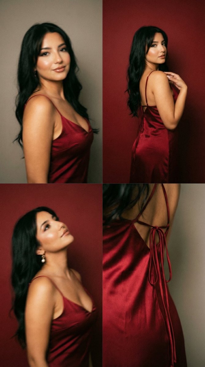 4-Panel Analog Film Boudoir Collage — example 1