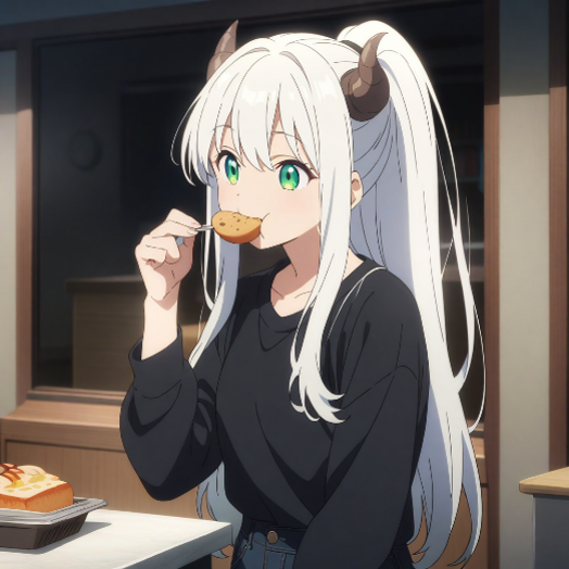 Adding Food to Character Prompts — example 2