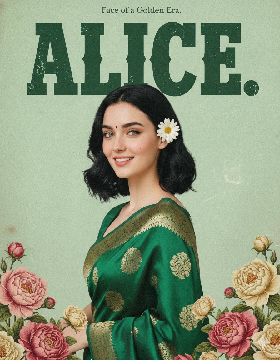 Retro and Modern Name Poster Prompts