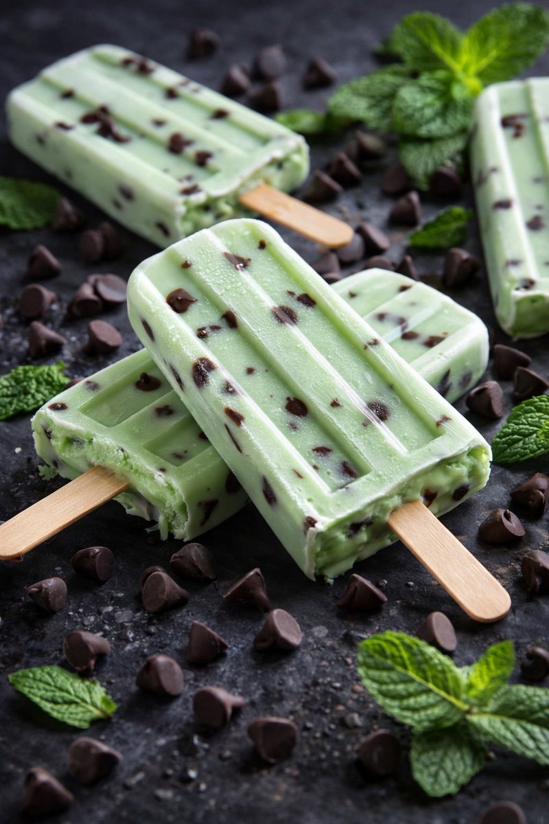 8K Food Photography Prompt for Mango Popsicles — example 3