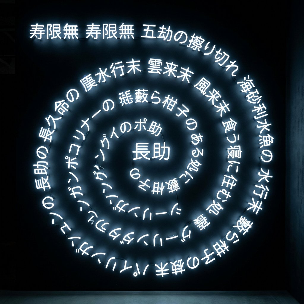 Lavart Agent Text Correction for Jugemu Prompt — example 2