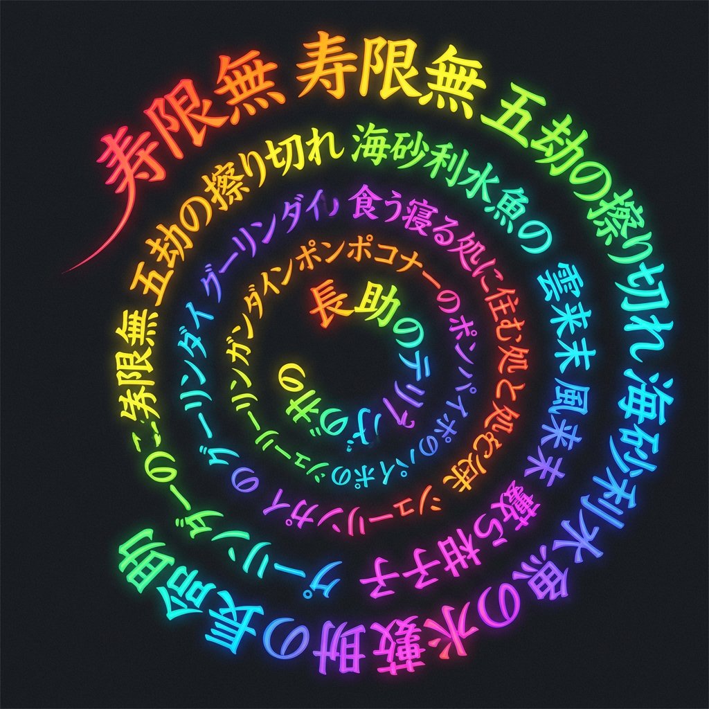 Lavart Agent Text Correction for Jugemu Prompt — example 3
