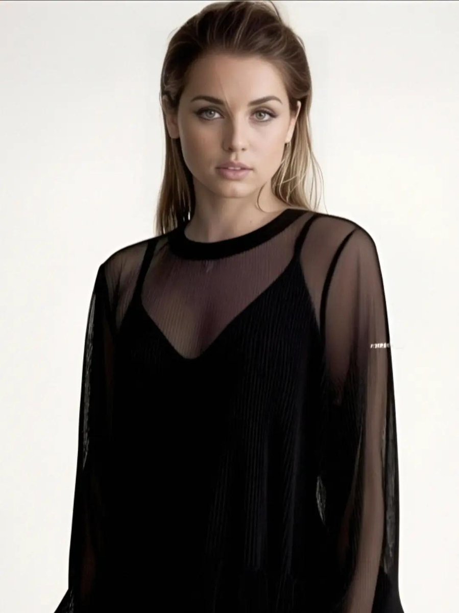 High-Fashion Editorial Portrait of Ana de Armas — example 2