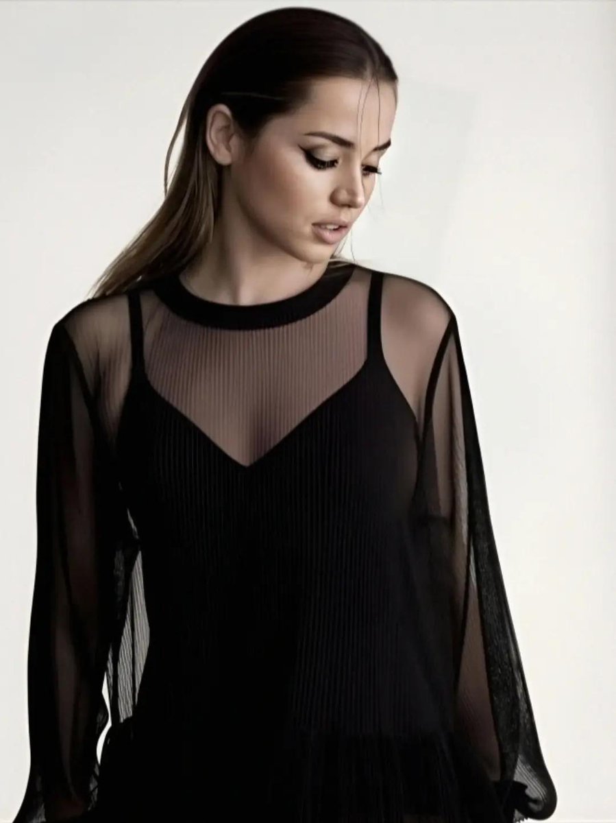 High-Fashion Editorial Portrait of Ana de Armas — example 3