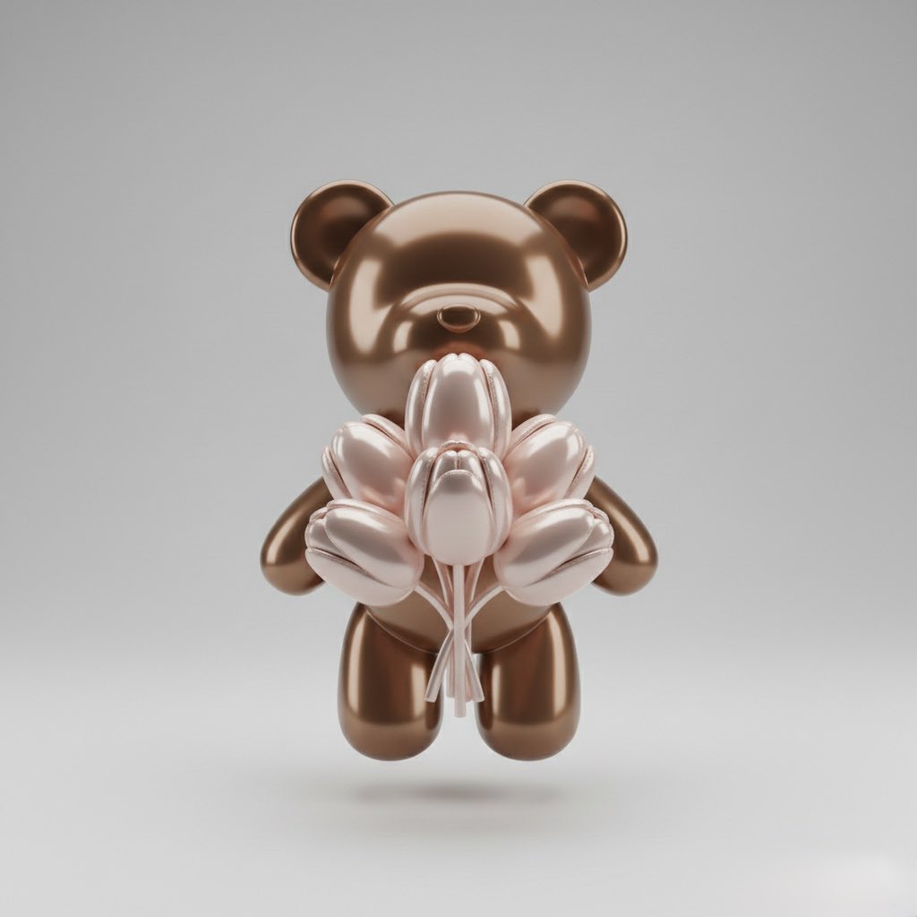 Ultra-Realistic 3D Inflatable Object Render