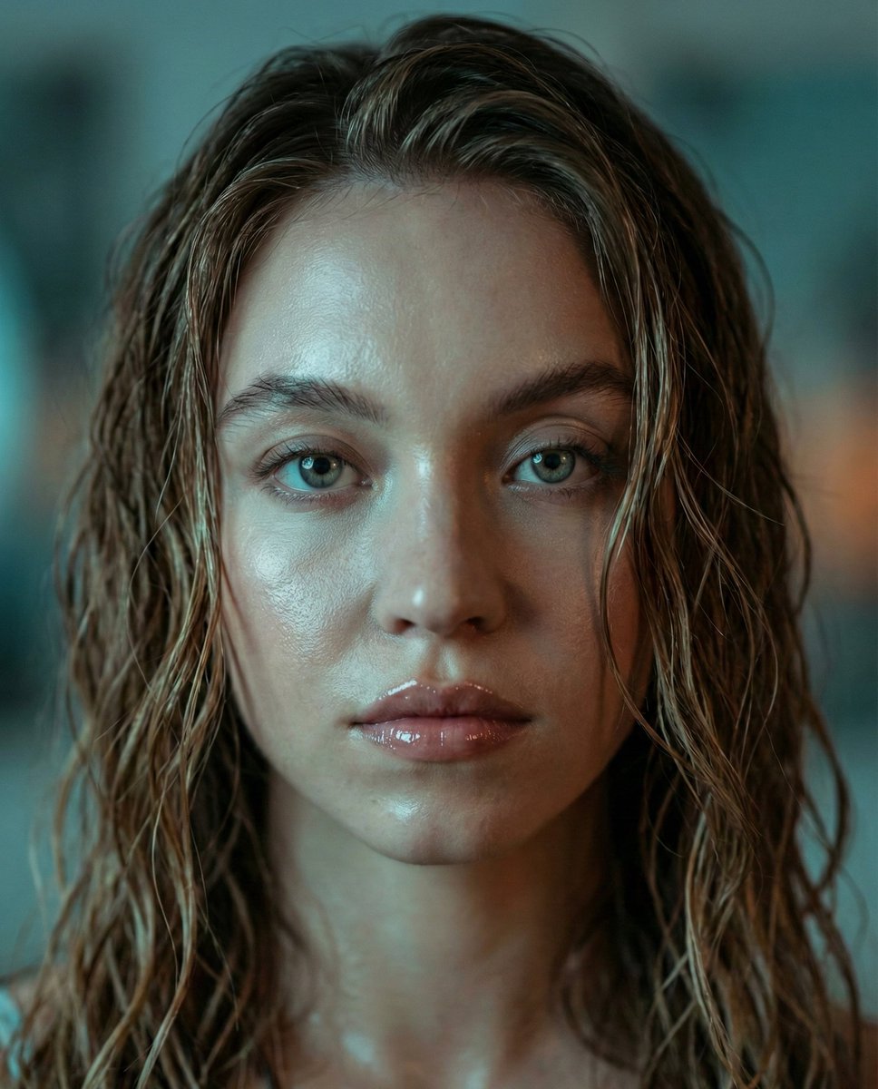 Hyper-realistic Cinematic Portrait of Sydney Sweeney — example 1