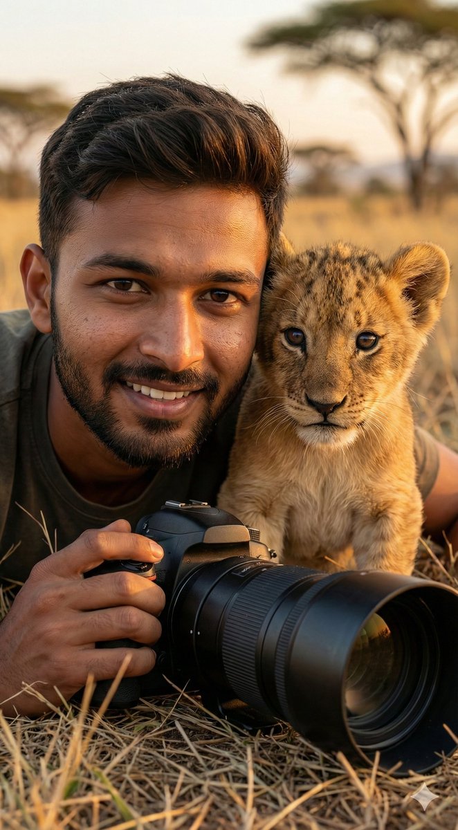 Hyper-Real Wildlife Photography Close-Up Prompt — example 1