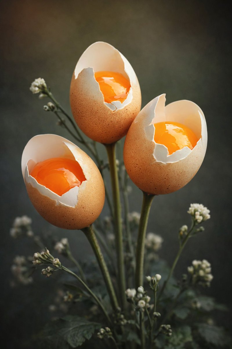 Surreal Miniature Egg Art Scene Prompt — example 2